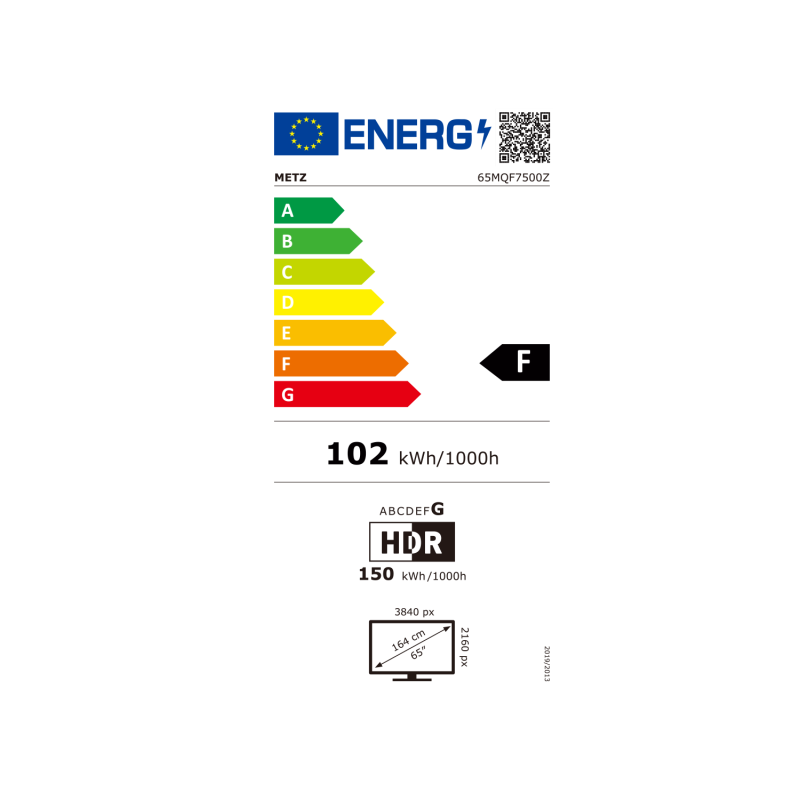 METZ Телевизор 65" 65MQF7500Z, QLED+, 4K, Google TV, 120Hz - Image 5