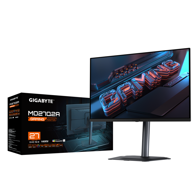 Геймърски монитор GIGABYTE MO27Q2 - 27" QD-OLED, QHD (2560 x 1440), 280Hz, 0.03ms - Image 8