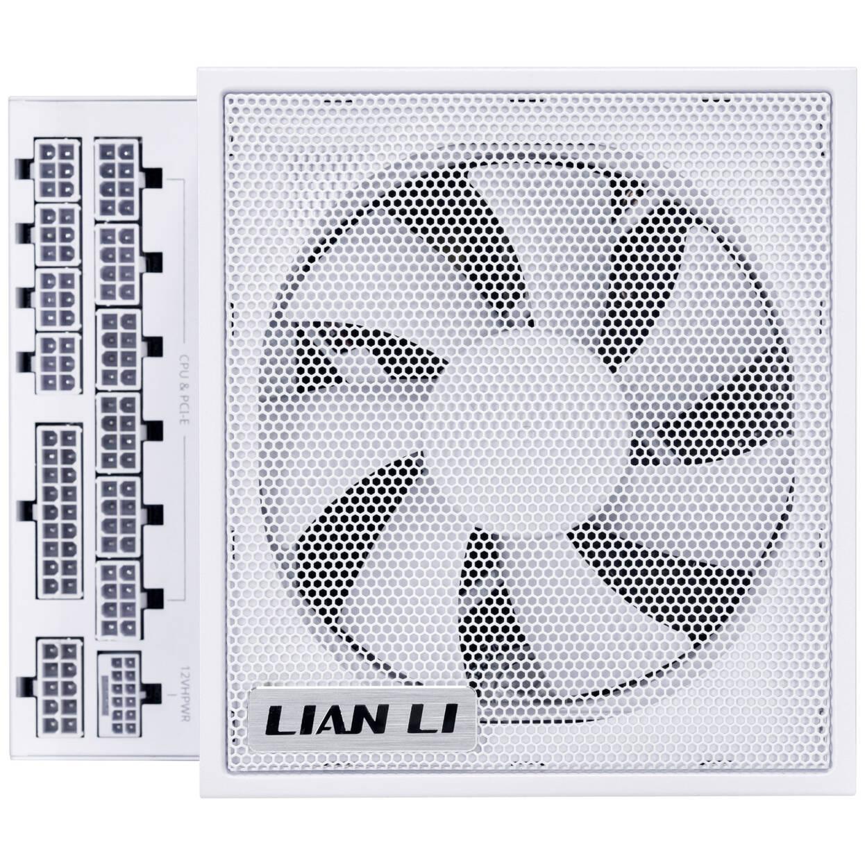Захранващ блок Lian Li EDGE EG0850 White 850W 80+ Platinum PCIe 5.1, ATX 3.1 - Image 5