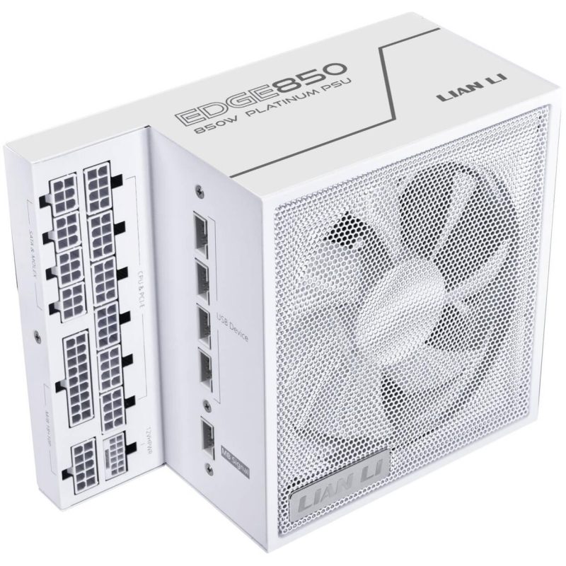 Захранващ блок Lian Li EDGE EG0850 White 850W 80+ Platinum PCIe 5.1, ATX 3.1