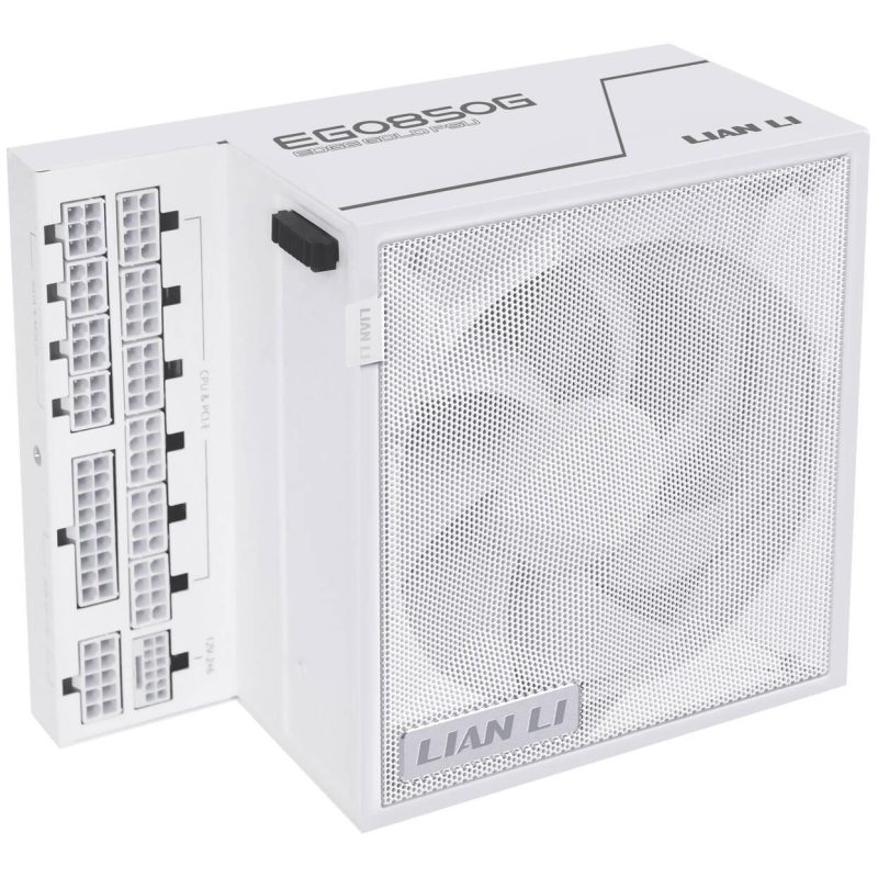 Захранващ блок Lian Li EDGE EGO850 White 850W 80+ Gold PCIe 5.1, ATX 3.1