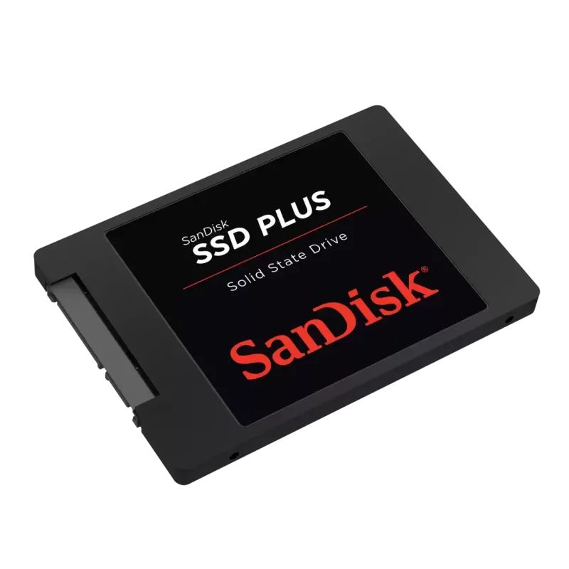 SanDisk  SSD Plus 545GB, до 505MB/s скорост на четене , до 440MB/s скорост на писане, SATA Revision 3.0 (6 Gb/s), шоко устойчиво - Image 2
