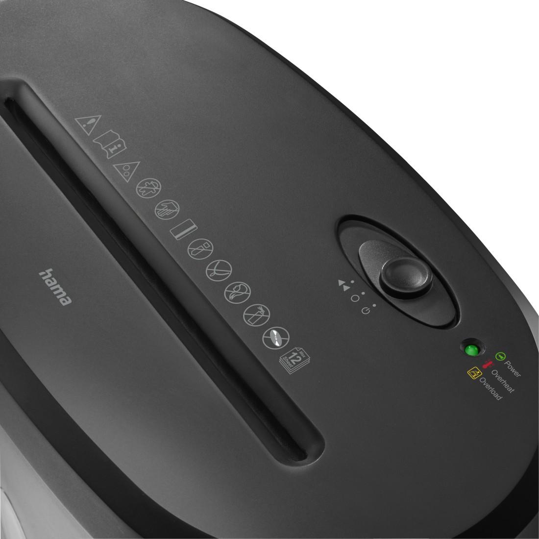 HAMA Шредер „Safe X120“, на сигурност P4 T4 E3 - Image 4