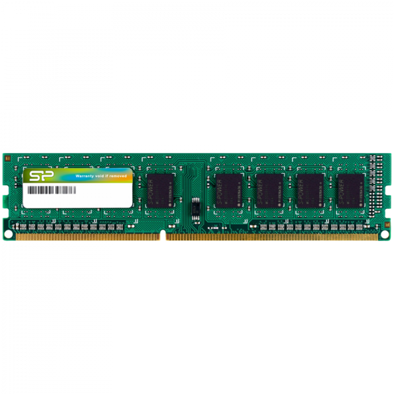Silicon Power DDR3-1600 CL11 8GB DRAM DDR3 U-DIMM Desktop 8GB (512*8) 16chips