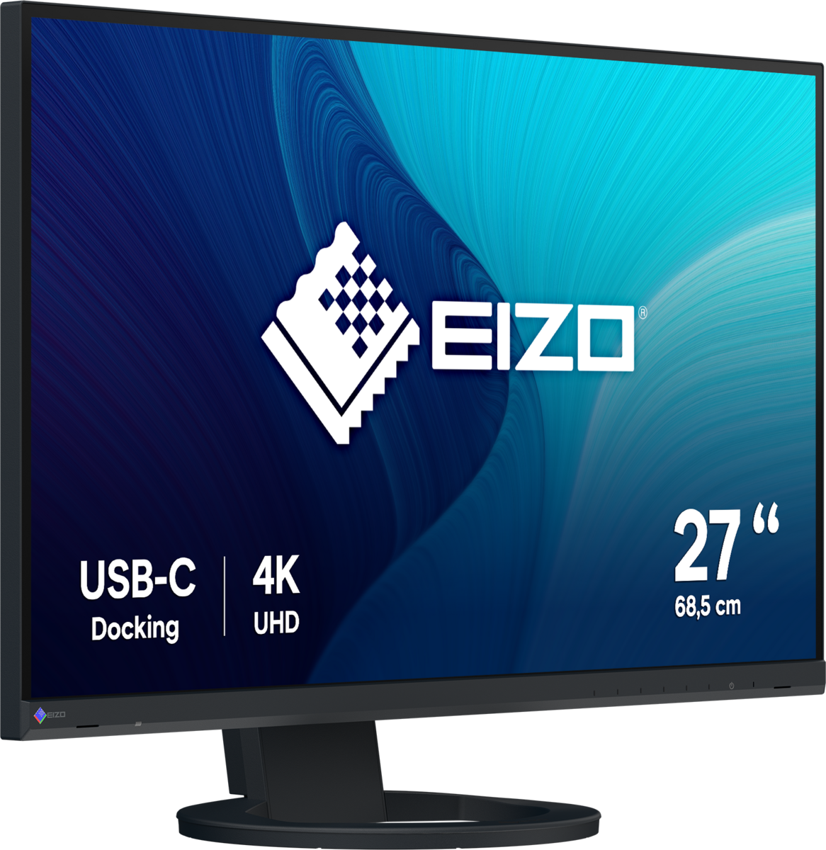 Монитор EIZO ColorEdge EV2740S-BK ,27'', 3140x2160,IPS, black, USB-C,DP, HDMI,4xUSB-A - Image 2