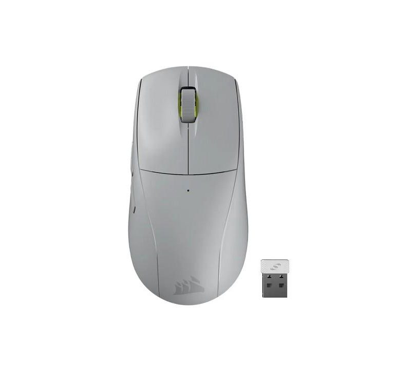Геймърскa безжична мишка CORSAIR M75 AIR Ultra-Lightweight Gaming Mouse - Light Gray