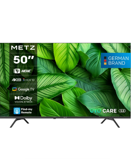 METZ Телевизор 50" UHD LED SMART TV, 4K Ultra HD, Google TV, Frameless - Image 4