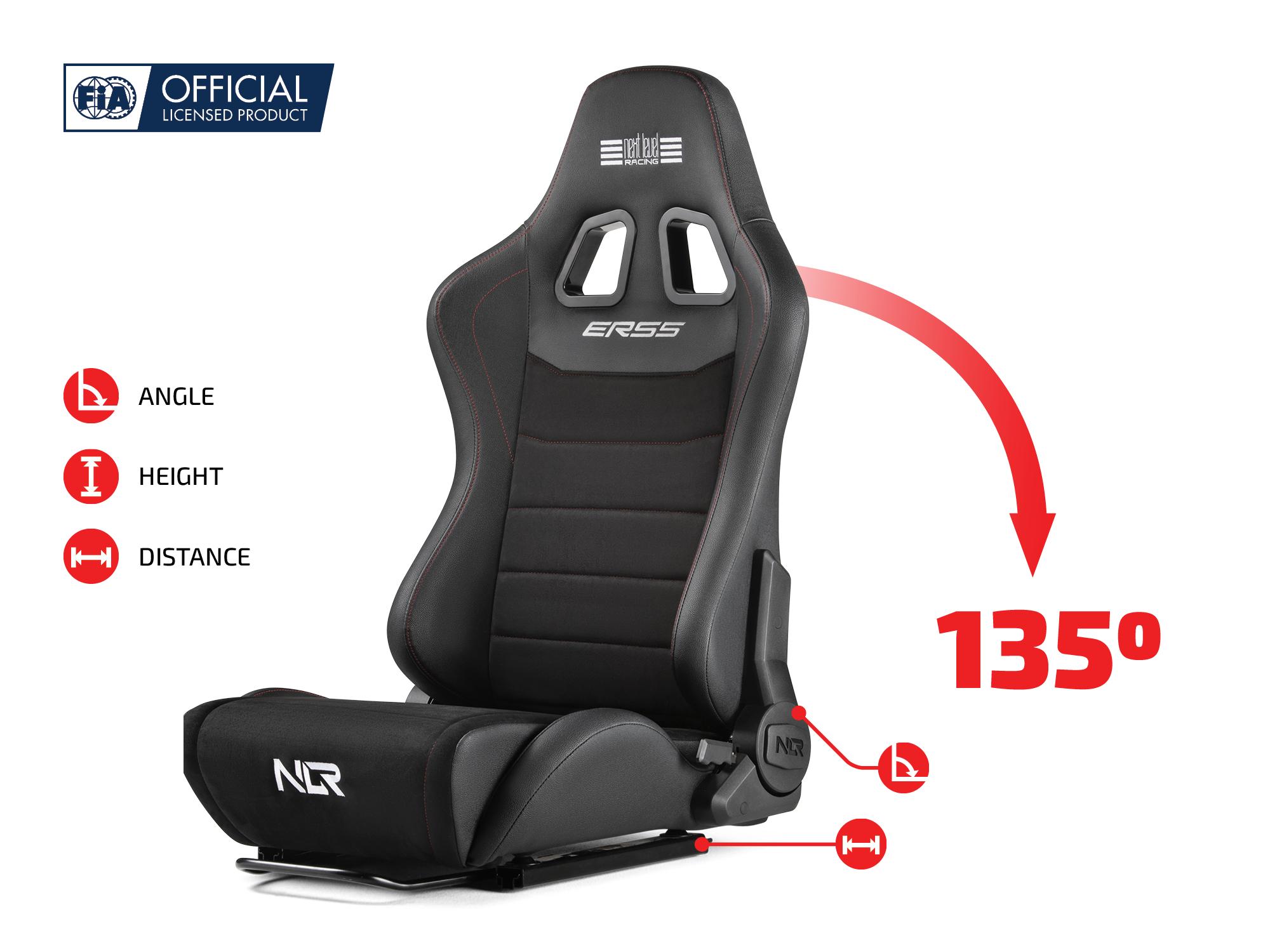 Спортна седалка за симулатор Next Level Racing ERS5 Elite Reclining Seat - Image 7