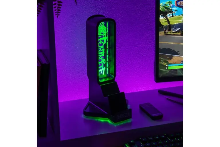 Paladone: Fortnite - Desk Headphone Stand With Light - Image 6