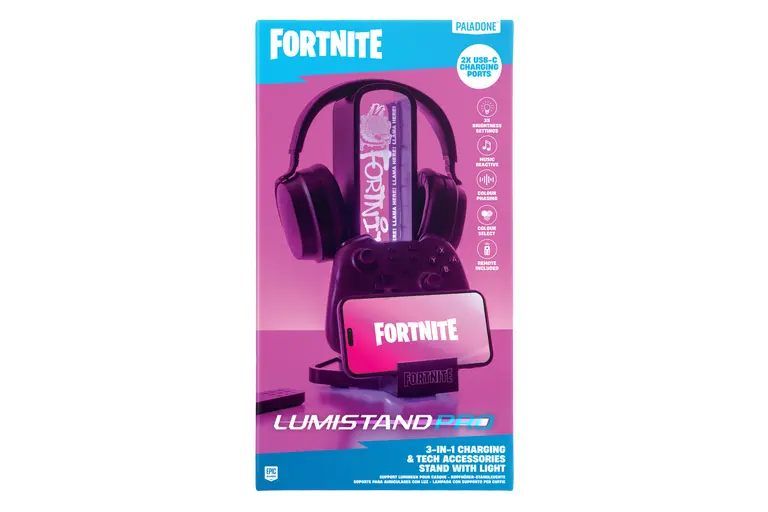 Paladone: Fortnite - Desk Headphone Stand With Light - Image 8