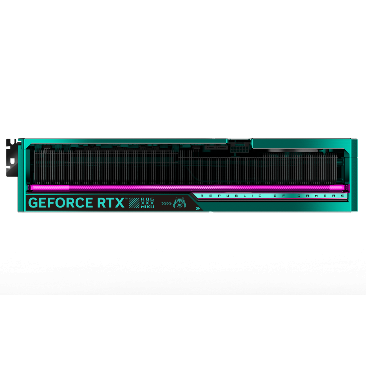 Видео карта ASUS ROG ASTRAL RTX 5080 OC 16GB GDDR7 Hatsune Miku Edition - Image 3