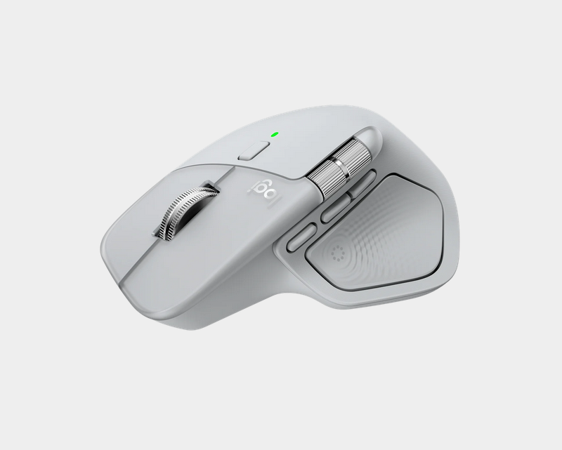 Безжична лазерна мишка LOGITECH MX MASTER 4 Pale Gray