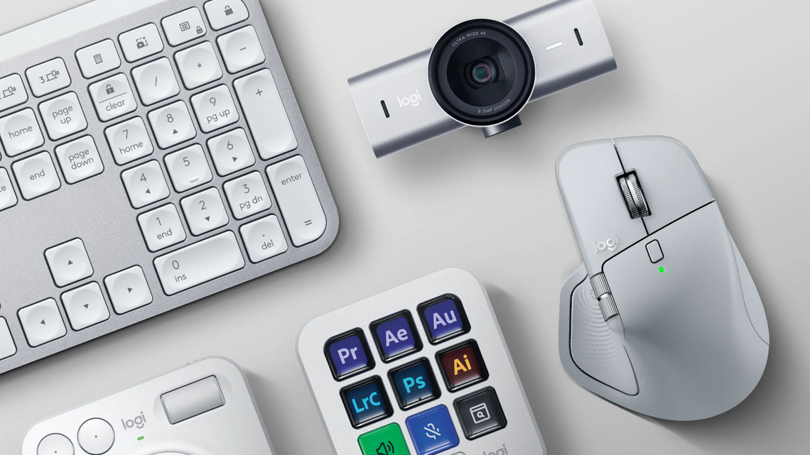 Безжична лазерна мишка LOGITECH MX MASTER 4 Pale Gray - Image 8