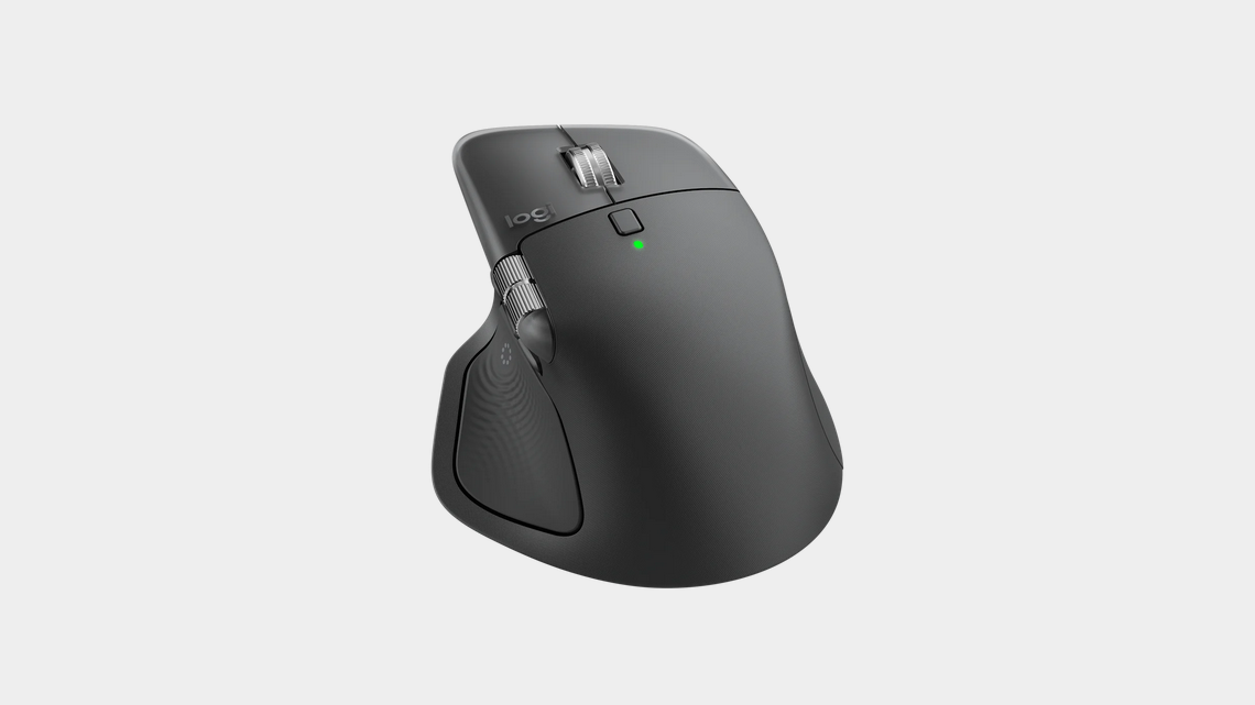 Безжична лазерна мишка LOGITECH MX MASTER 4 Graphite - Image 3