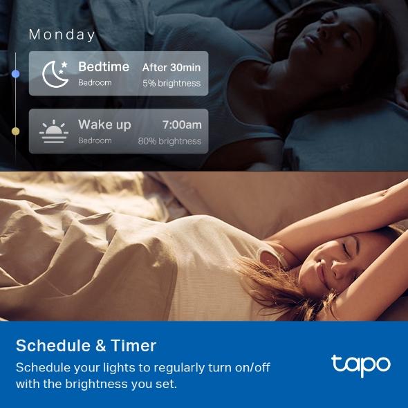 TP LINK TAPO L530E Смарт крушка RGB 8.7W 806LM - Image 4
