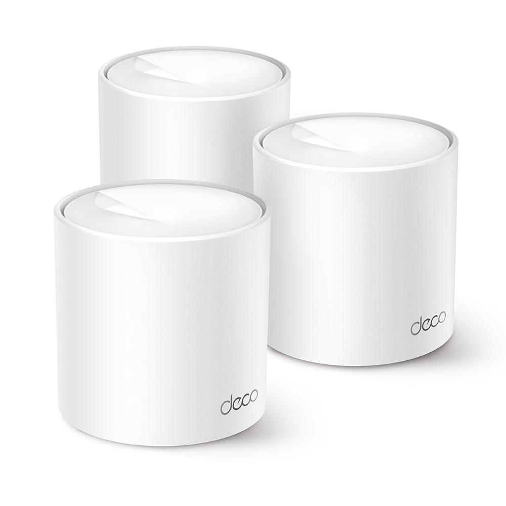 ТП Линк /TP-LINK/ Точка за достъп DECO X10 (3-pack), AX1500, 2xGbE, MU-MIMO, WiFi