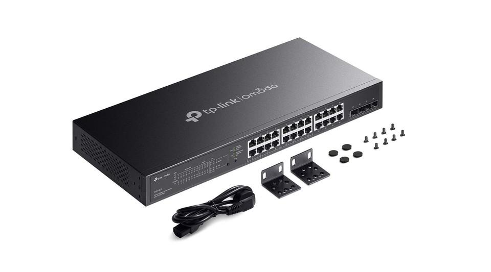 ТП Линк /TP-LINK/ Комутатор управляем SG2428LP, 16Gb PoE+ports, 8Gb ports+4xSFP - Image 5