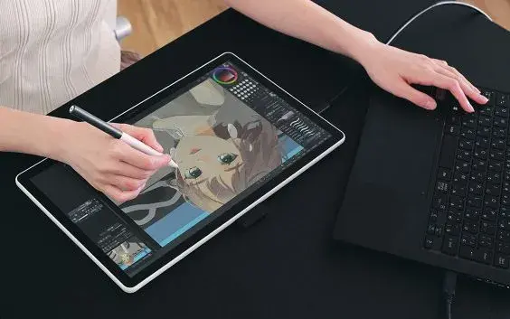 WACOM Графичен дисплей таблет One pen display 14.0" - Image 5