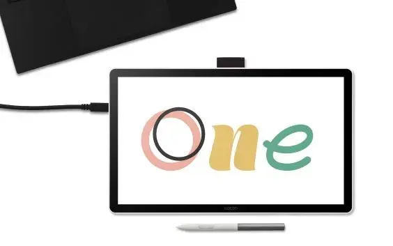 WACOM Графичен дисплей таблет One pen display 14.0" - Image 7