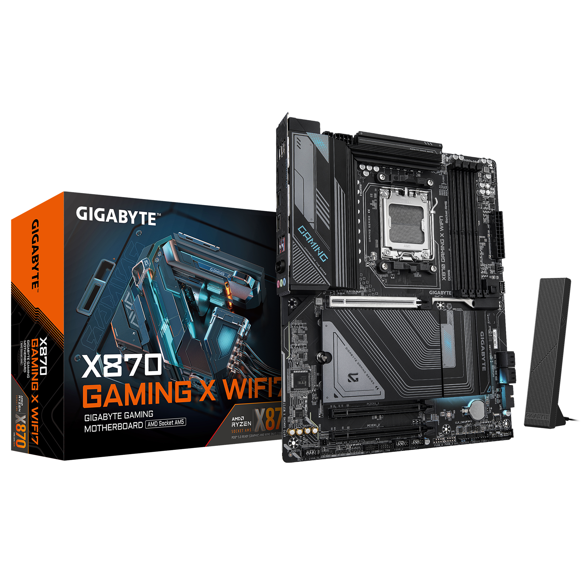 Дънна платка GIGABYTE X870 GAMING WIFI 7, Socket AM5 - Image 4