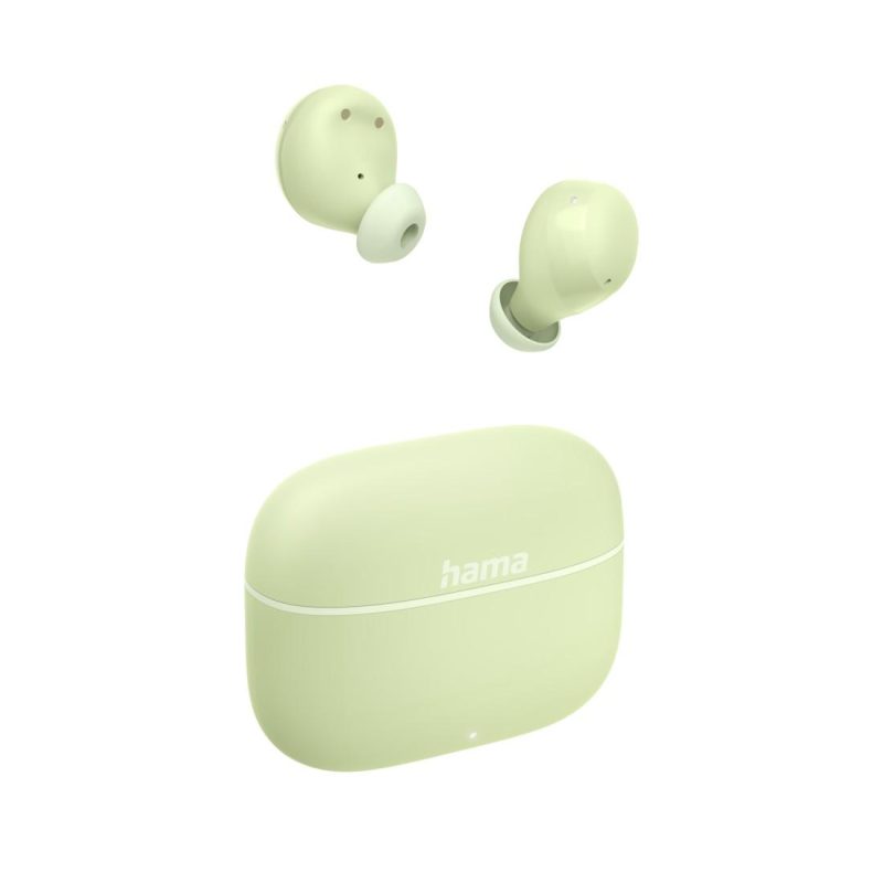 HAMA Блутут слушалки "Freedom Buddy II", True Wireless, Зелен