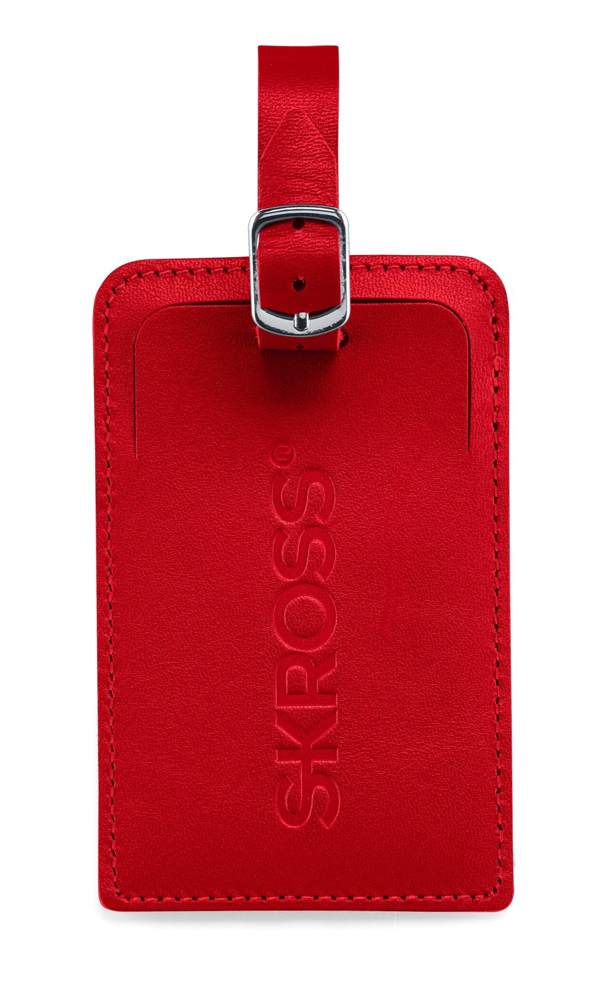 Етикет за багаж Skross Luggage Tags, Карта за контакт, Червен - Image 2