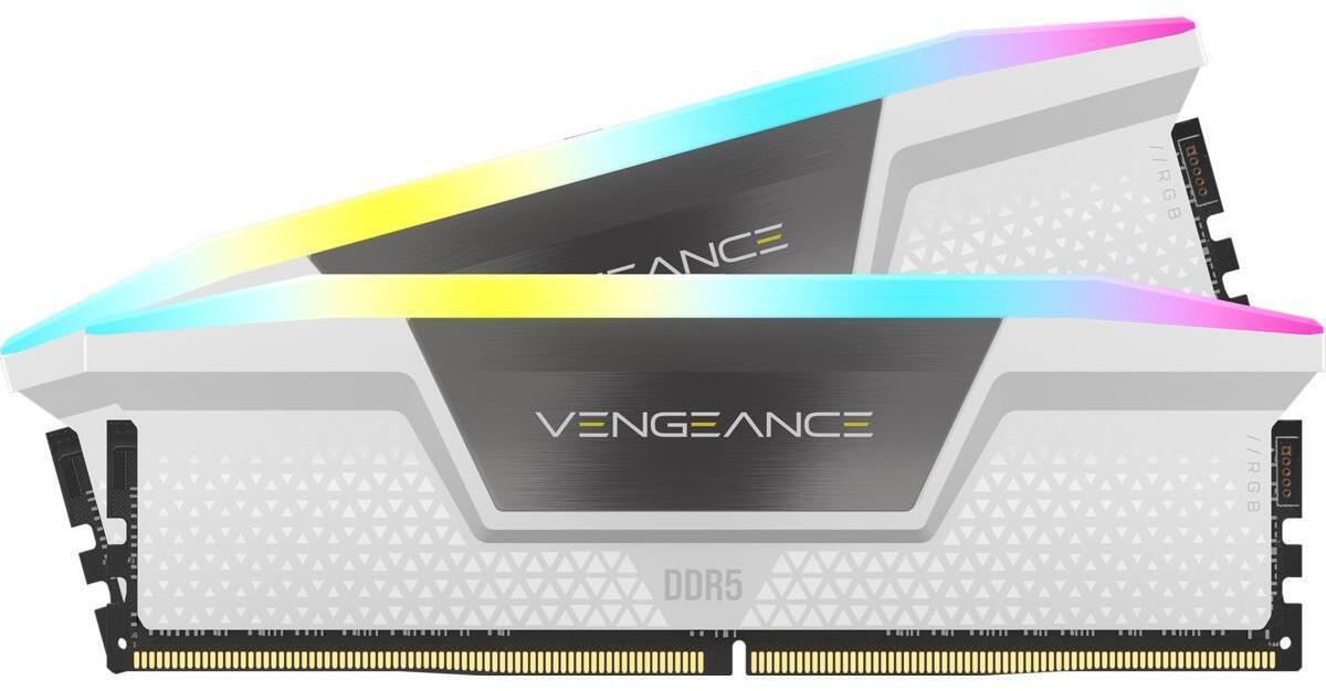 Памет Corsair Vengeance RGB DDR5, 6000MHz 32GB 2x16GB DIMM, CL30-36, Intel XMP и AMD EXPO - Image 2