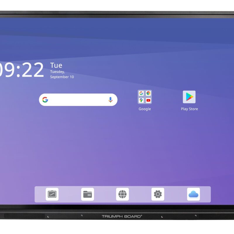 Интерактивен мулти-тъч дисплей TRIUMPH BOARD 75" IFP BLACK G, Android 14