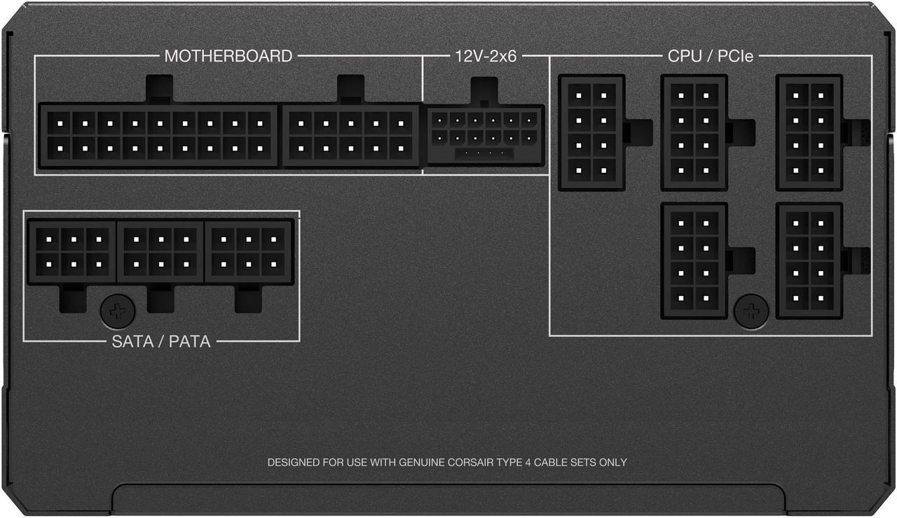 Захранващ блок Corsair RM850x 850W 80+ Gold ATX 3.1, Fully Modular - Image 9