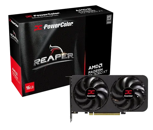 Видео карта PowerColor RADEON RX 9060 XT Reaper 16GB GDDR6 - Image 6
