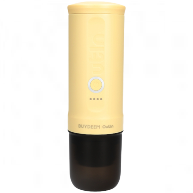 BUYDEEM Nano Espresso Machine, model OTEM-01, color Mellow Yellow