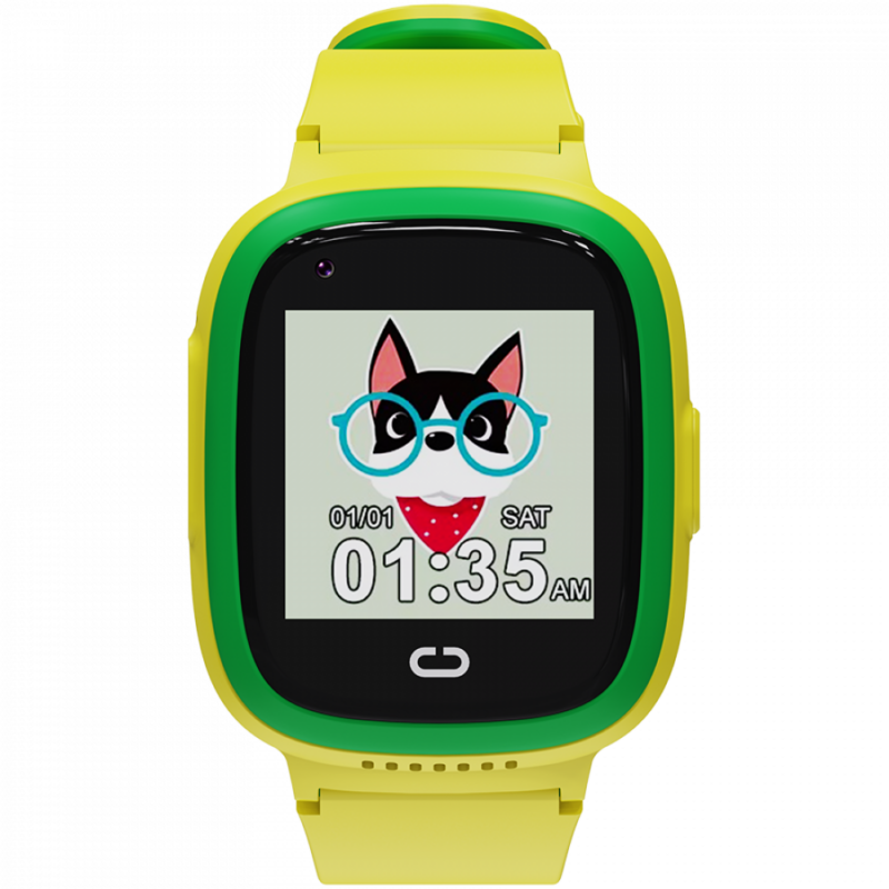 CANYON kids watch Sunny KW-48 Video 4G GPS Games&Music Green