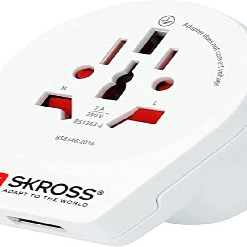 Адаптер SKROSS 1500267, World to UK, 220V