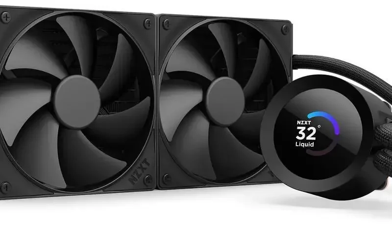 Охладител за процесор NZXT Kraken Plus 240 LCD Display - Black