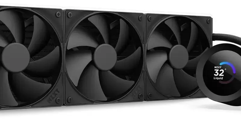 Охладител за процесор NZXT Kraken Plus 360 LCD Display - Black