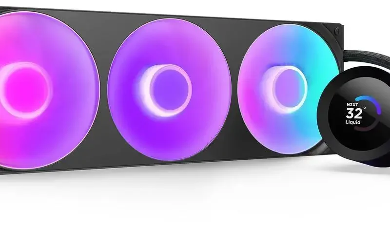 Охладител за процесор NZXT Kraken Plus 360 RGB LCD Display - Black