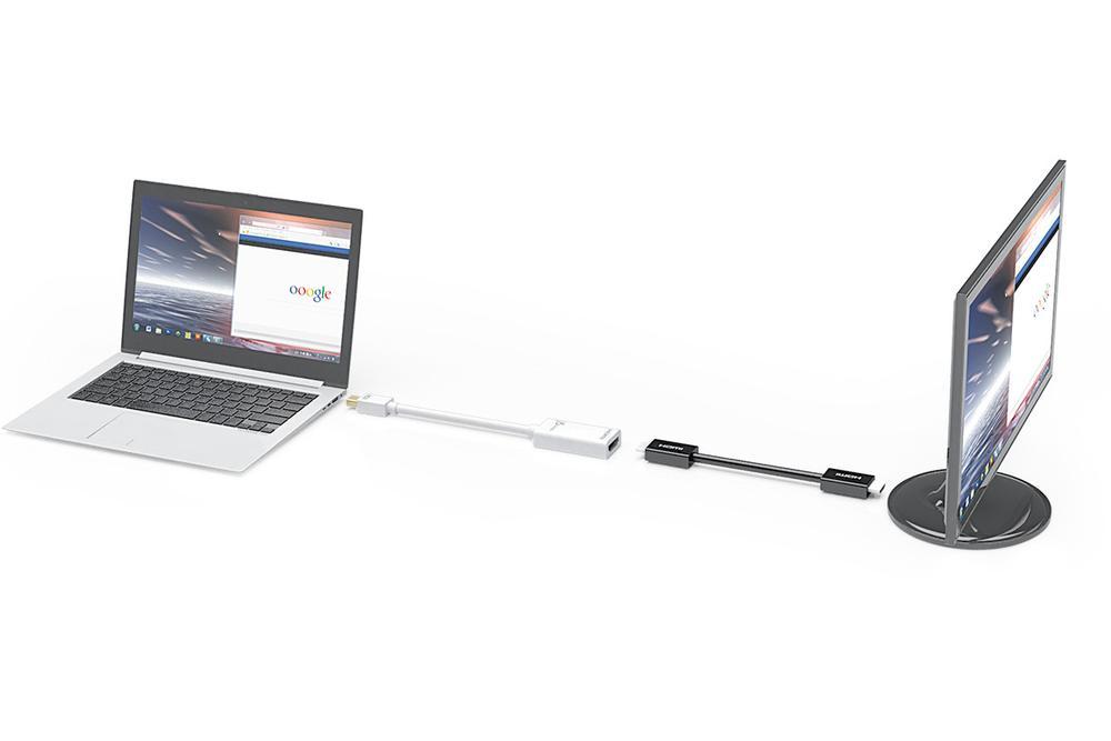 Адаптер j5create JDA159, mini DisplayPort мъжко - HDMI женско, 4K, 125 мм - Image 3