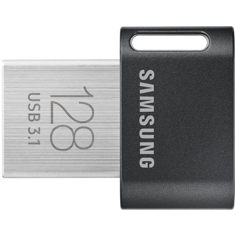USB памет Samsung FIT Plus, 128GB, USB-A, Черна