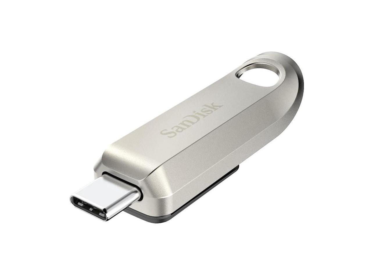 USB памет SanDisk Ultra Luxe, 256GB, USB 3.2 Gen 1, USB-C, Сребрист - Image 2
