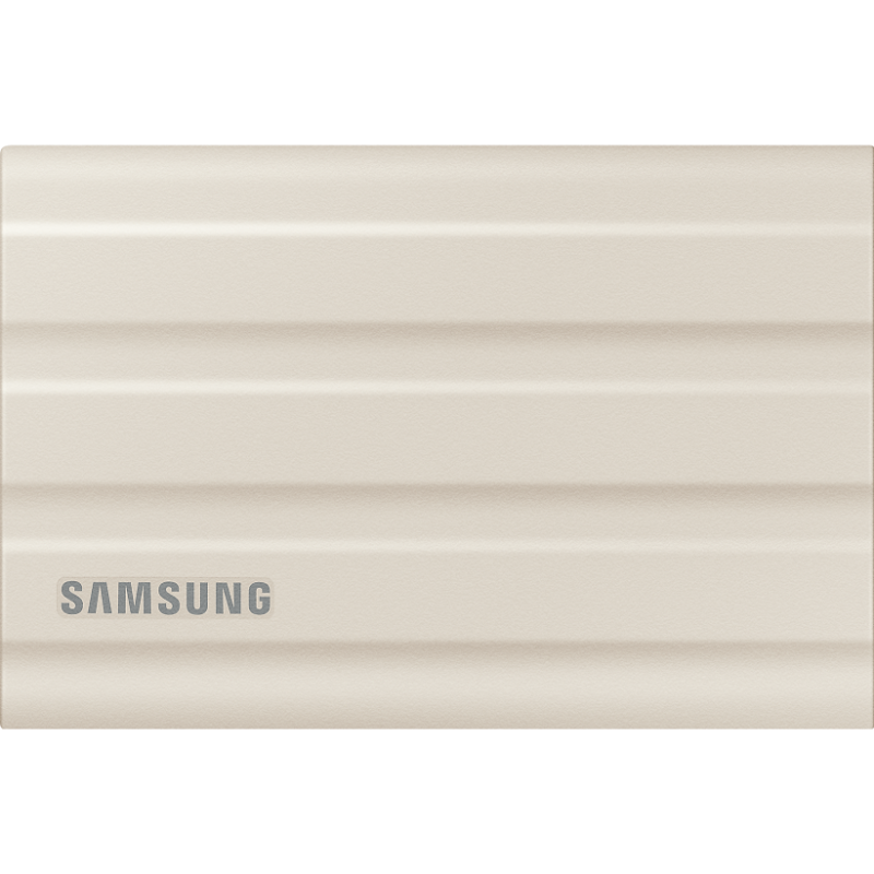 Външен SSD Samsung T7 Shield, 1TB USB-C, Бежов