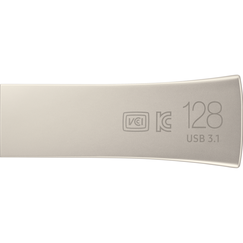 USB памет Samsung BAR Plus, 128GB, USB-A, Сребриста