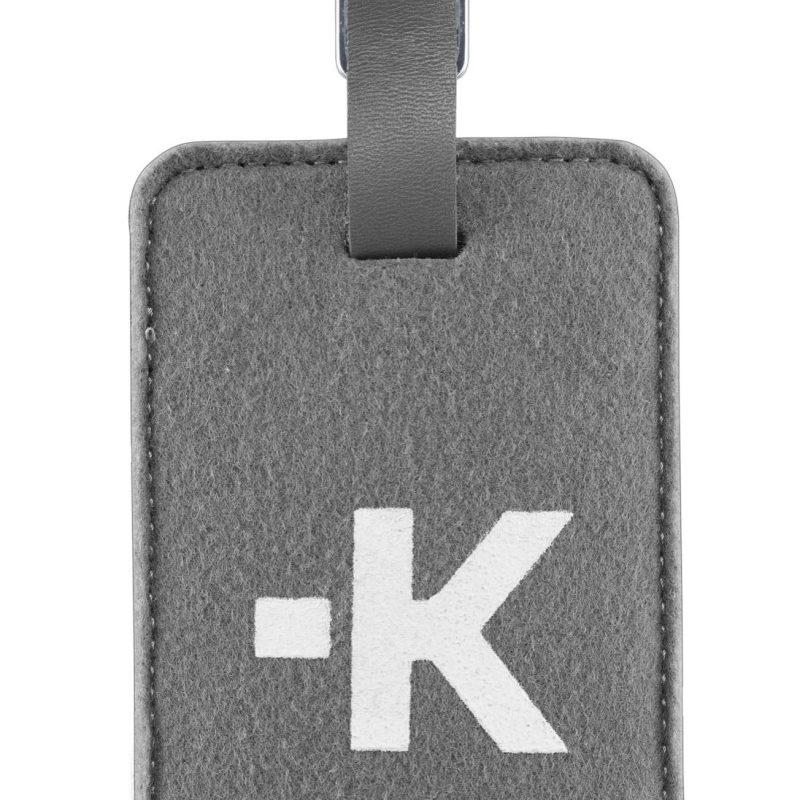 Етикет за багаж Skross Luggage Tags, Карта за контакт, Сив