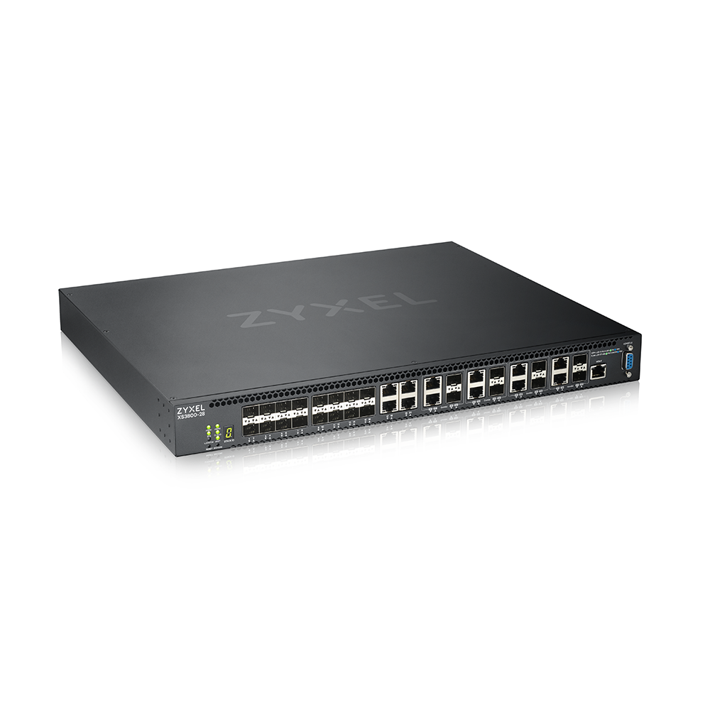 Суич ZYXEL XS3800-28, 28-port 10GbE, L3, RAM 8Gb - Image 3