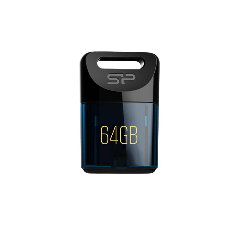 USB памет SILICON POWER Jewel J06 64GB,USB 3.0 тъмно синя