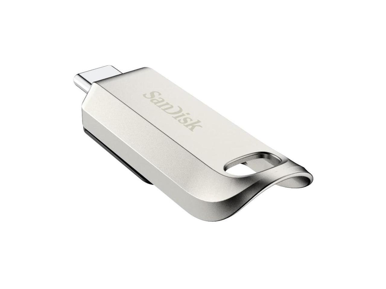 USB памет SanDisk Ultra Luxe, 256GB, USB 3.2 Gen 1, USB-C, Сребрист - Image 4
