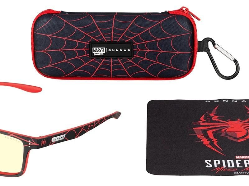 Детски компютърни очила GUNNAR Cruz, Spider-Man Miles Morales Edition, Amber