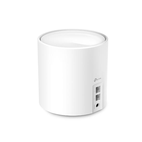 Безжичен рутер TP-Link Deco X60 V3 2-Pack, AX5400, 2.4/5 GHz, 574 - 2402 Mbps, Gigabit - Image 2