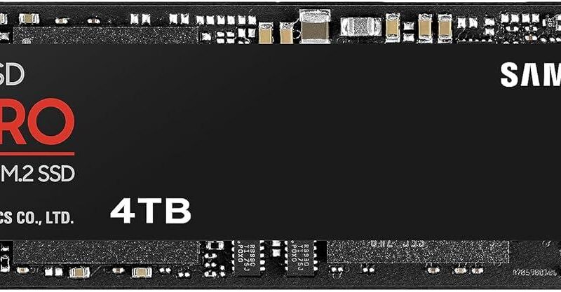 SSD SAMSUNG 990 PRO, 4TB, M.2 Type 2280, MZ-V9P4T0BW