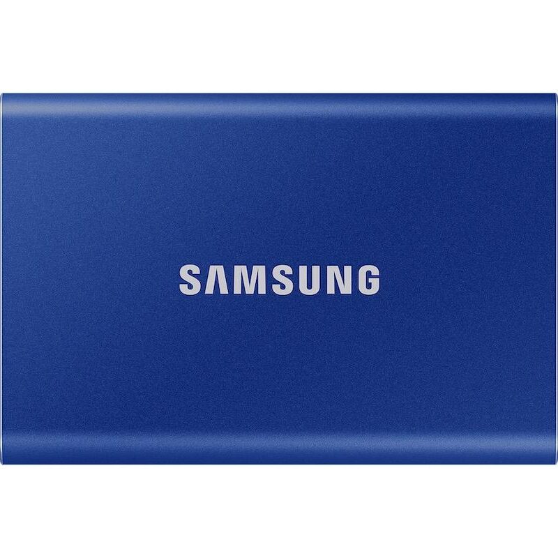 Външен SSD Samsung T7 Indigo Blue, 1000GB