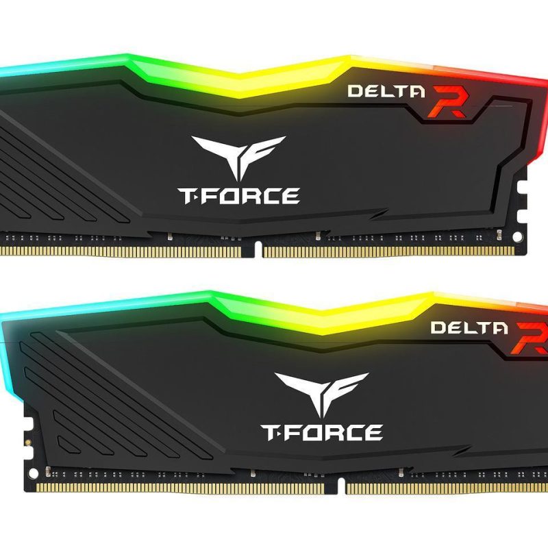 Памет Team Group T-Force Delta RGB Black DDR4 16GB (2x8GB) 3600MHz 1.35V